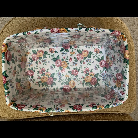 Longaberger Other Longaberger Large Gathering Basket Combo Poshmark